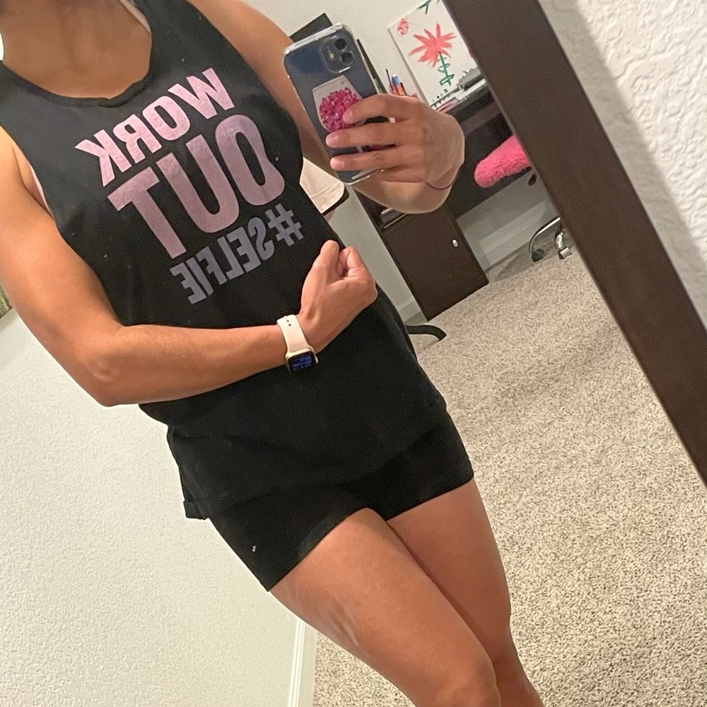 Workout Selfie Muscle tank